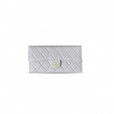 CHANEL LONG ZIPPER WALLET A80758 (19*10.5*3cm) 